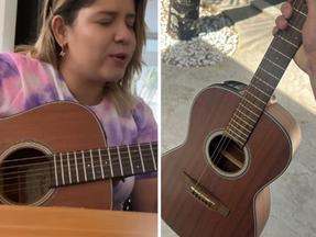 A família de Marília Mendonça decidiu rifar um violão da cantora e destinar todo o valor arrecadado para as pessoas afetadas pelas enchentes no Rio Grande do Sul